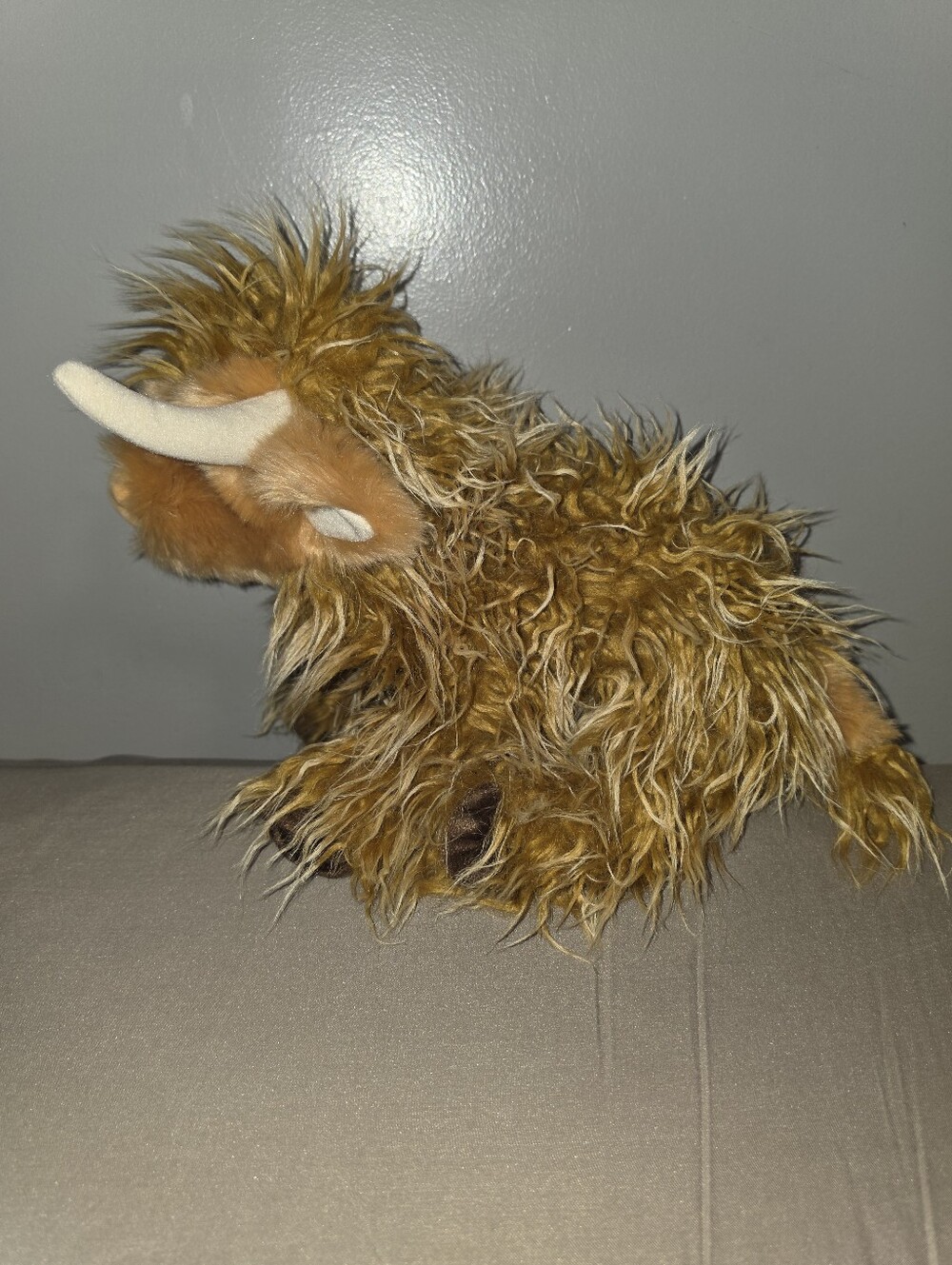 Wallace 16" DLUX Scottish Highland Cow plush stuffed animal Douglas BNWTs - Picture 4 of 4
